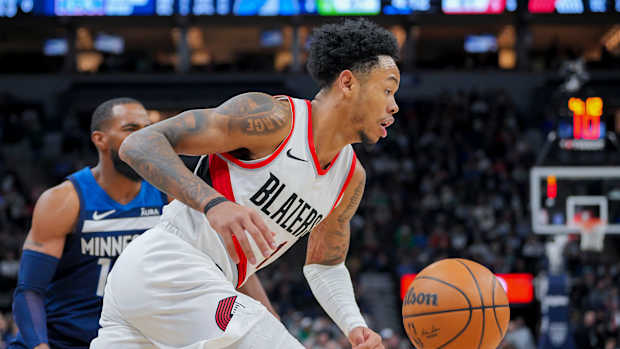 anfernee simons minnesota timberwolves portland trail blazers